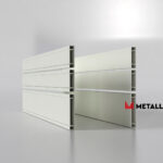 Планкен для забора 190 mm RAL 9002 – покрытие матовое, толщина 0,45 мм в Томске | фото 1