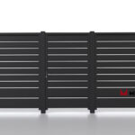 Планкен для забора 190 mm RAL 9005 – покрытие матовое, толщина 0,45 мм в Томске | фото 6