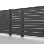 Планкен для забора 190 mm RAL 9005 – покрытие матовое, толщина 0,45 мм в Томске | фото 5